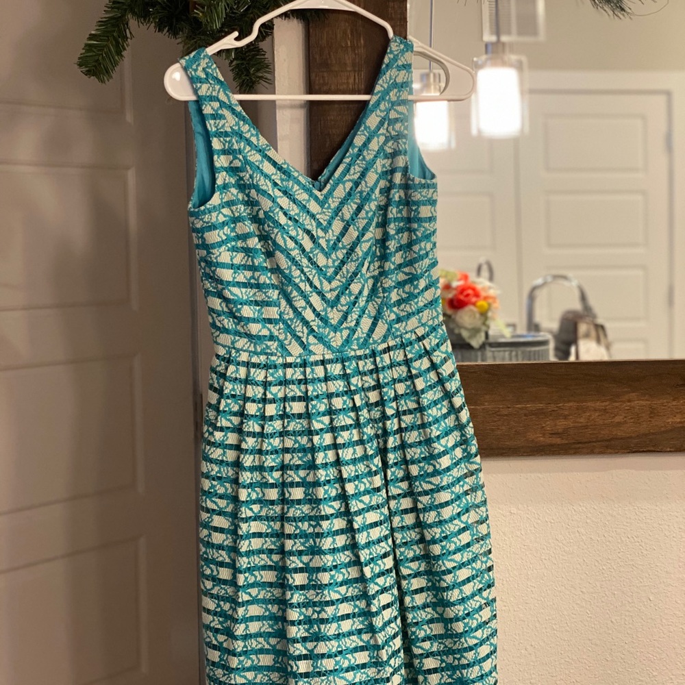 Midi Teal Dress
